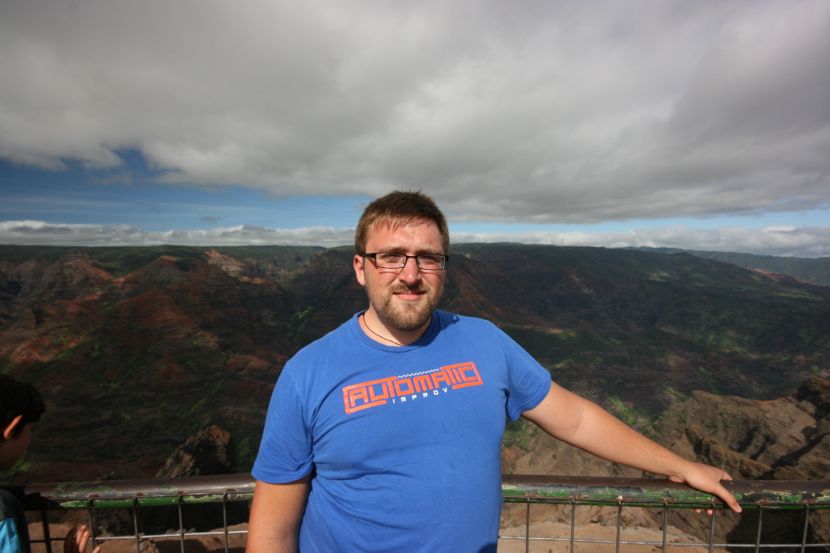 Robert at Waimea Canyon