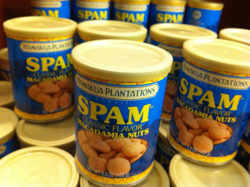 spam-flavored macadamia nuts