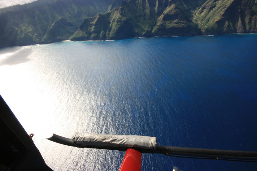 Na Pali, Kauai: doors off