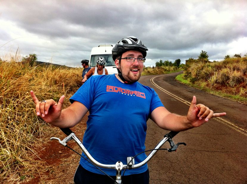 Robert cycling (so many stories about this 